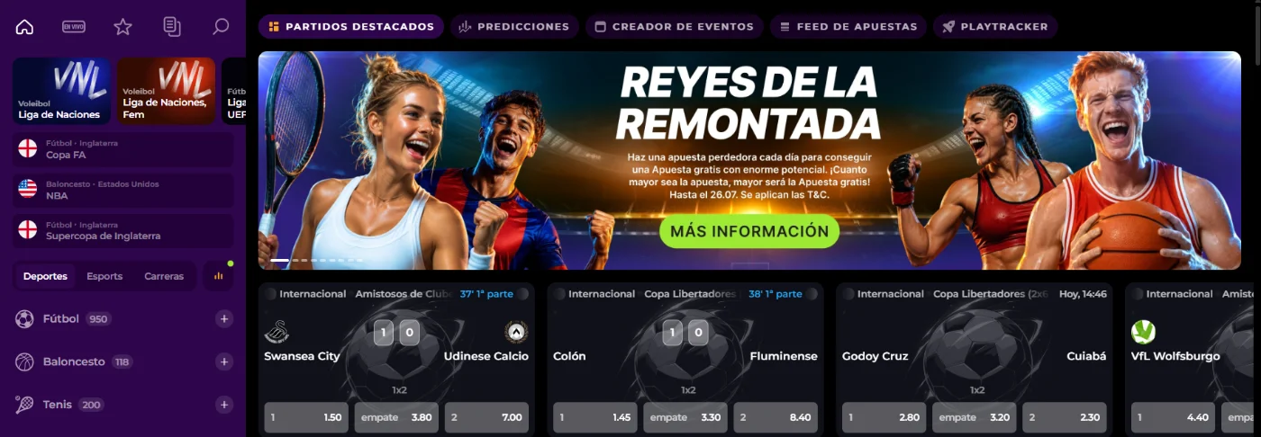 Apuestas deportivas